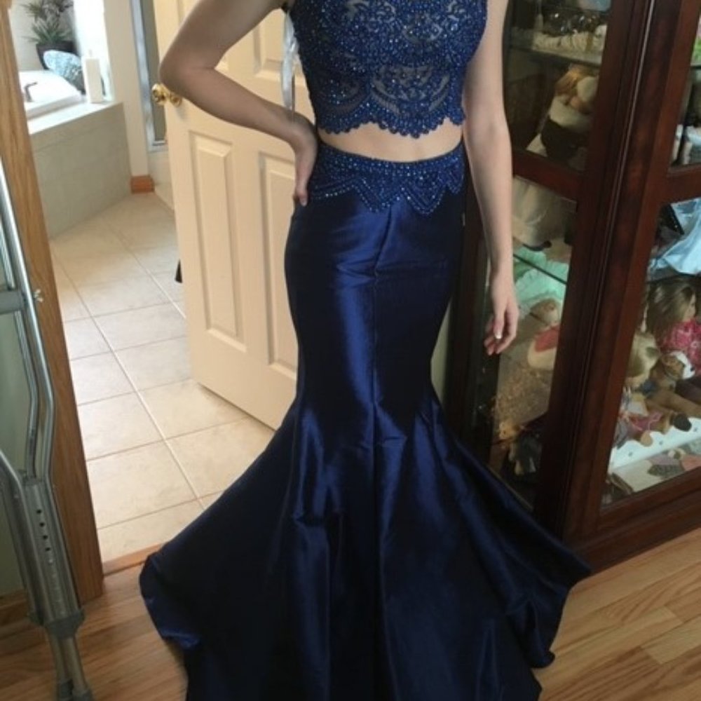 Clarisse, two-piece dress